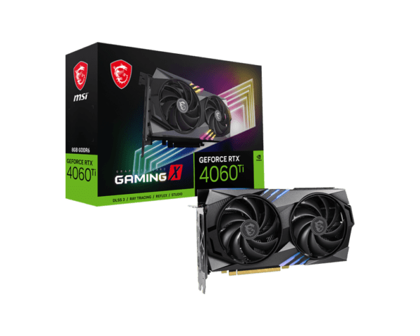 NVIDIA GeForce RTX 4060 Ti 8GB GDDR6 MSI Gaming X